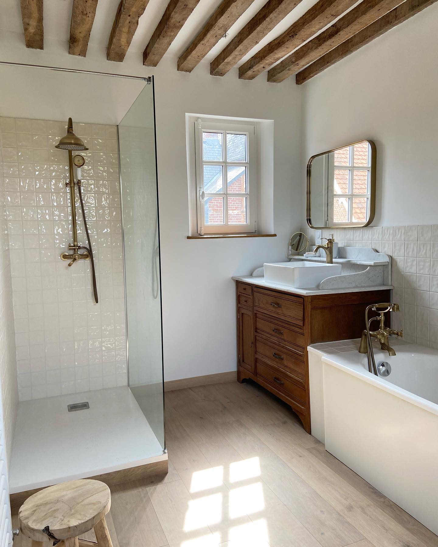 bois salle de bain
