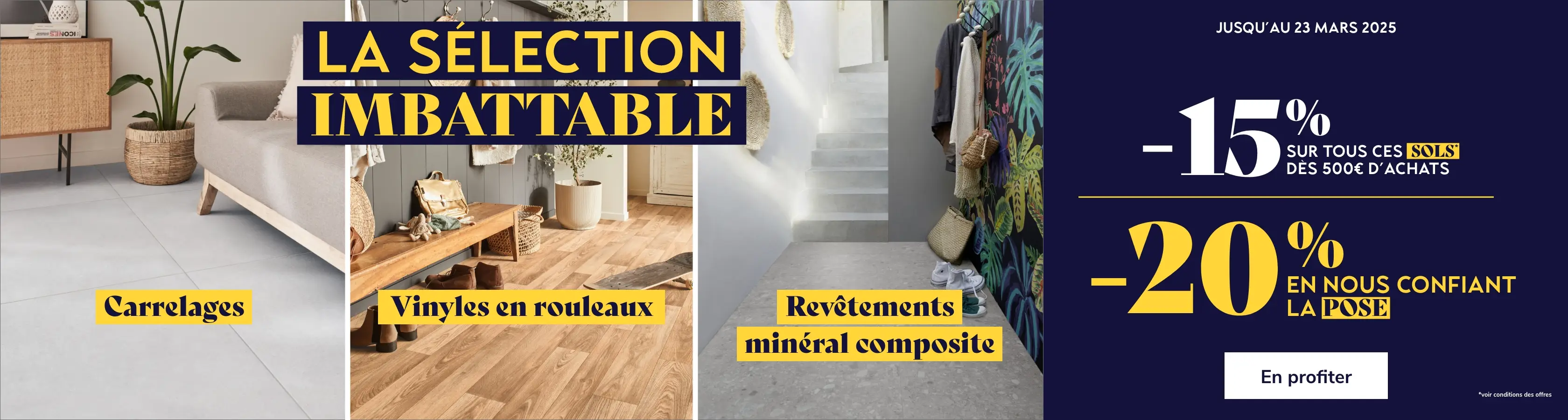 Offre selection imbattable