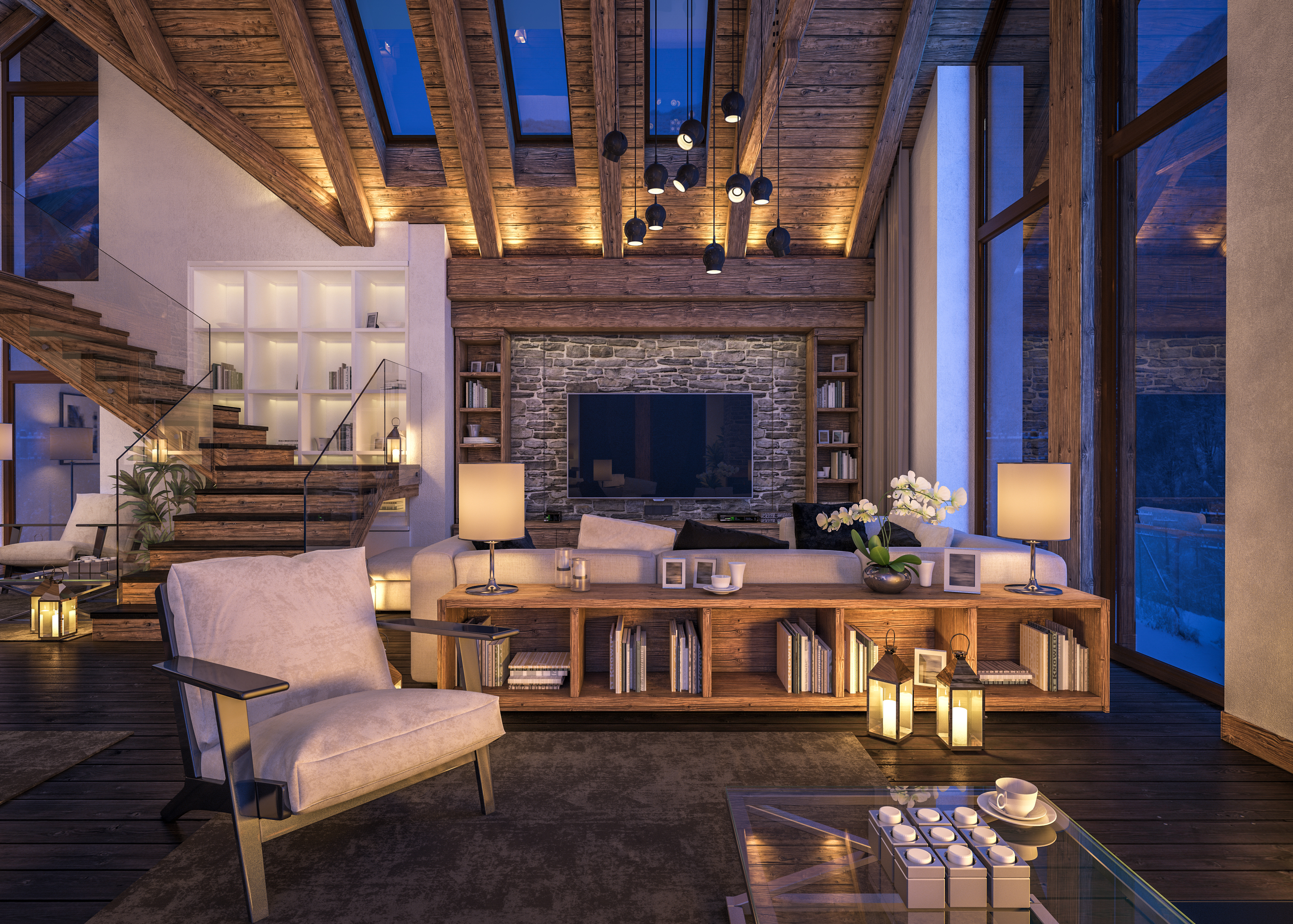le bois chalet montagne 