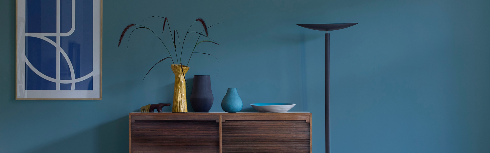 déco bleue