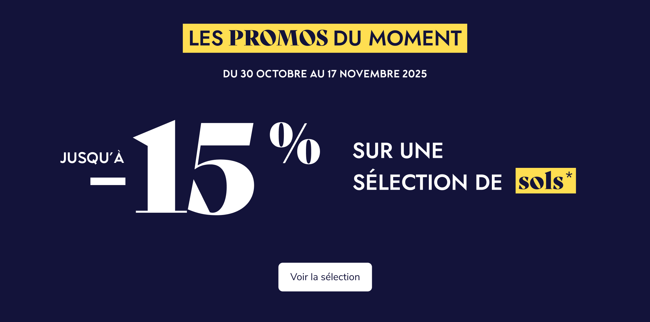 Promo du moment