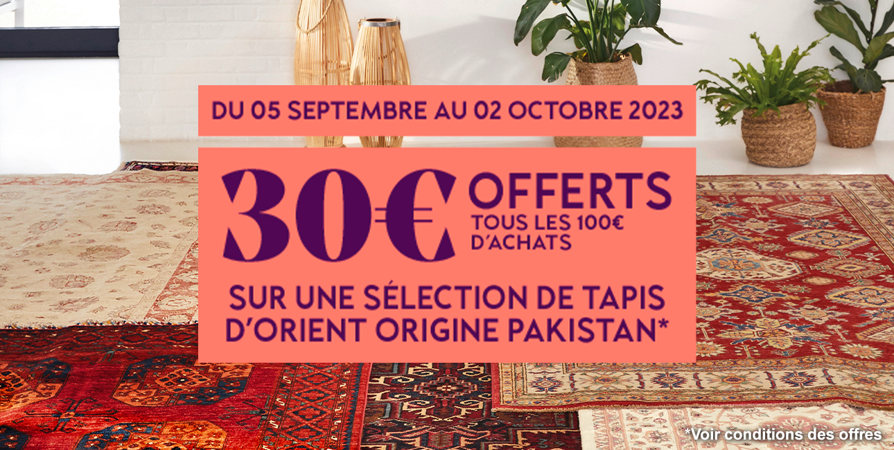 Fiche mag 30e offerts tapis d'Orient desk