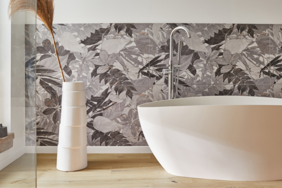 solution classique : carrelage mural