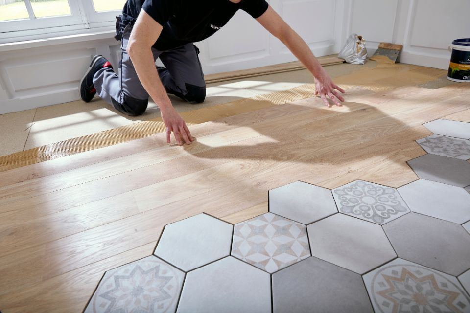Comment associer un parquet et un carrelage ?