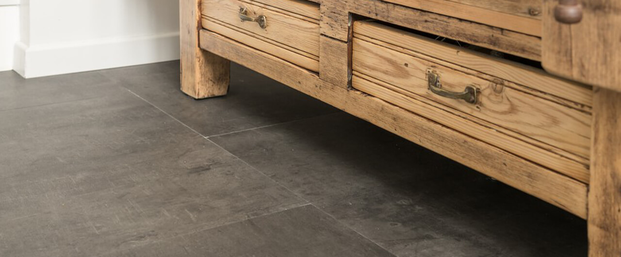 Un sol effet béton dans une