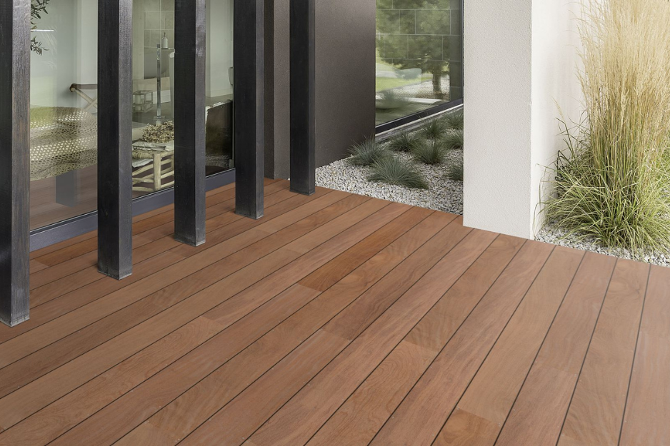 terrasse bois exotique