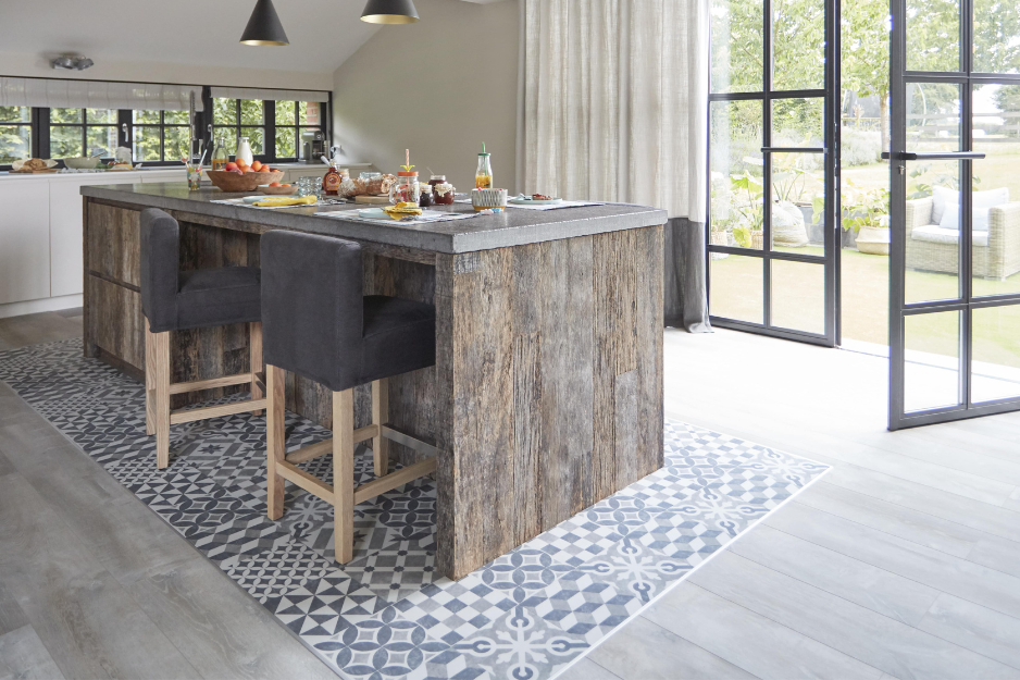 carreaux de ciment cuisine