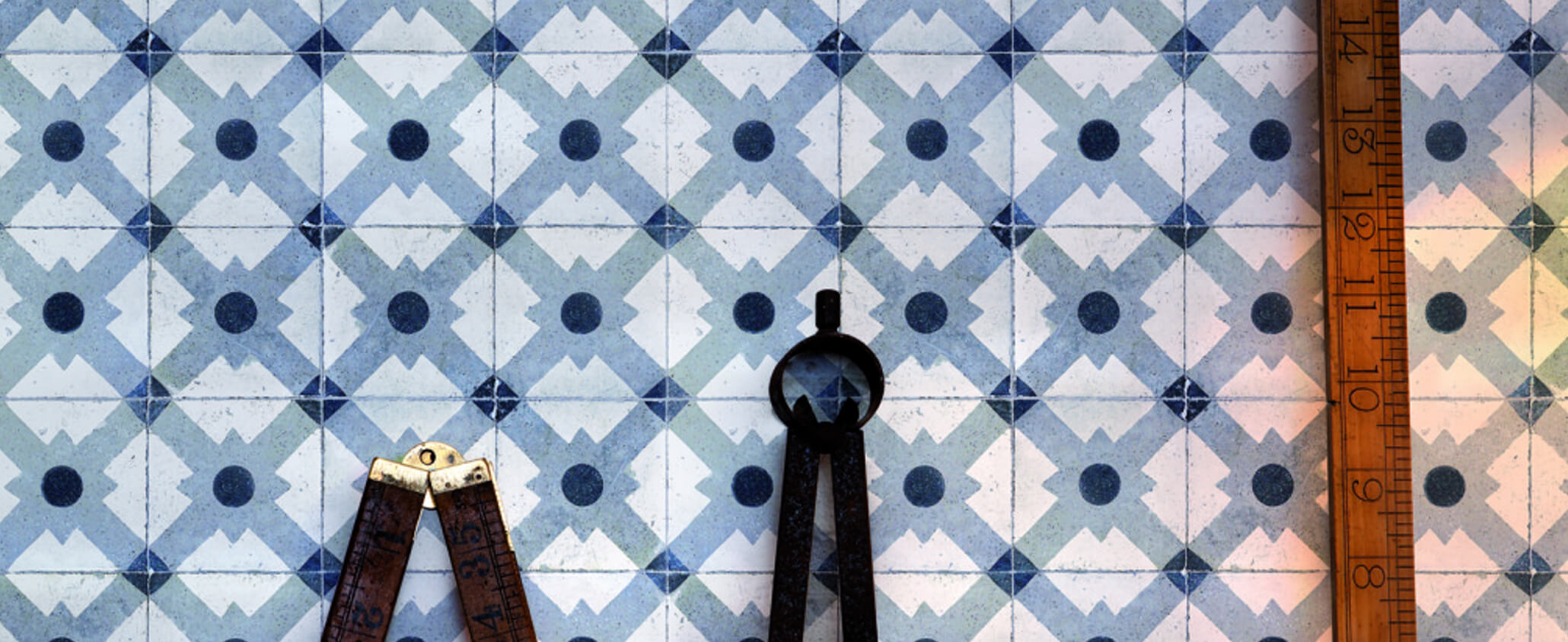 Les motifs carreaux