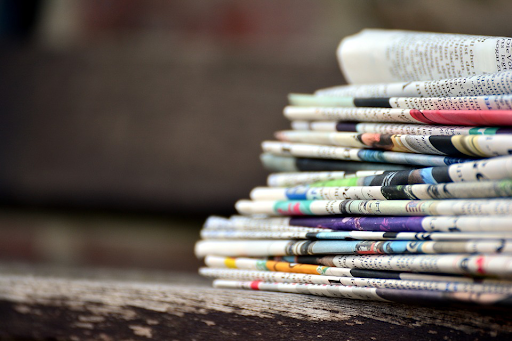papier journal comme protège pot 