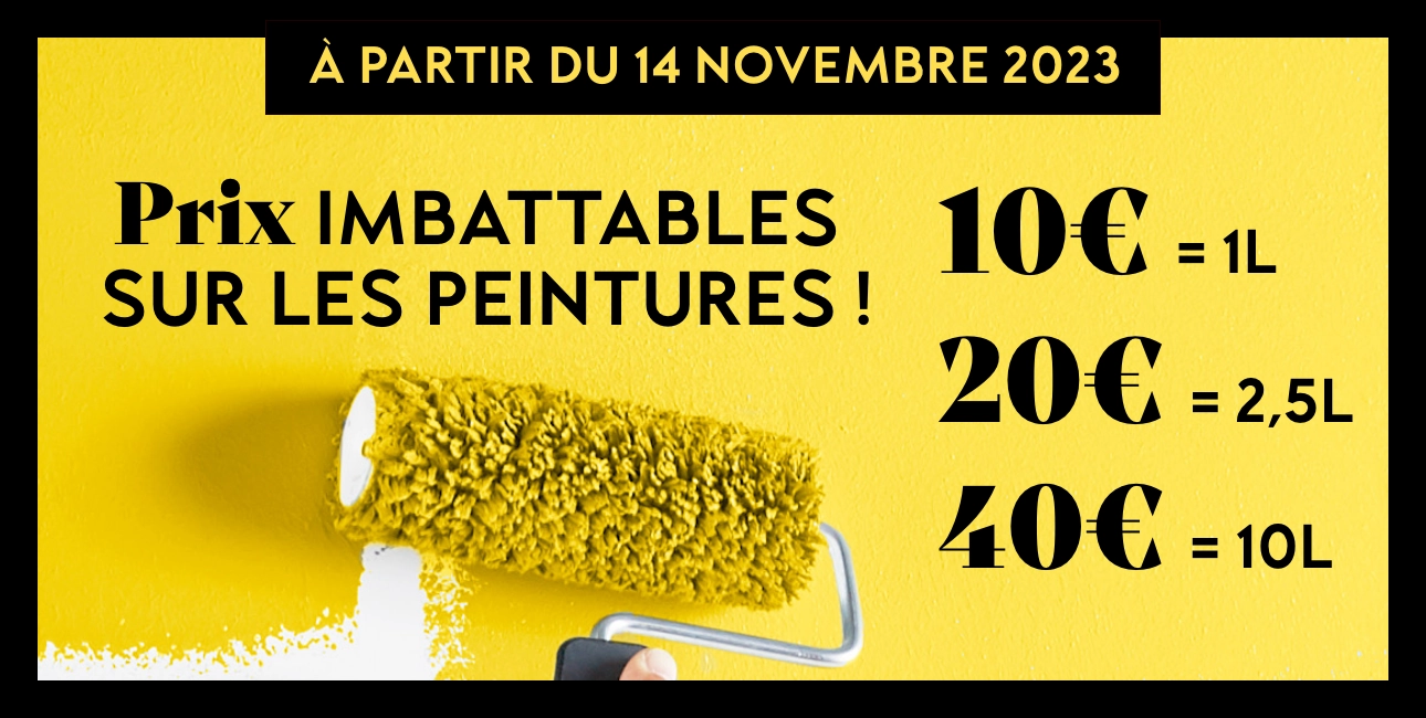 Nos peintures à des prix imbattables ! 