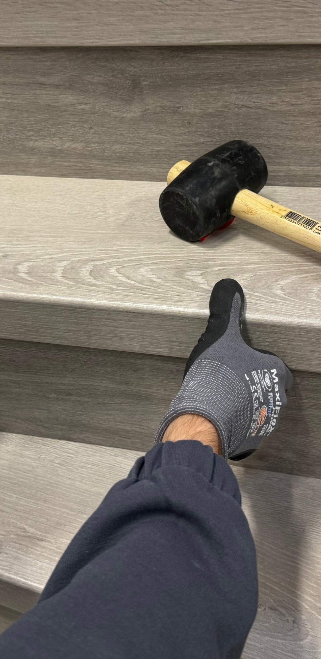 Une pose parfaitement exécutée