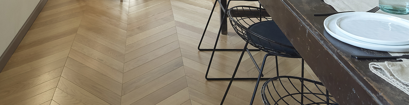 5 revêtements de sol, 5 styles de salles à manger