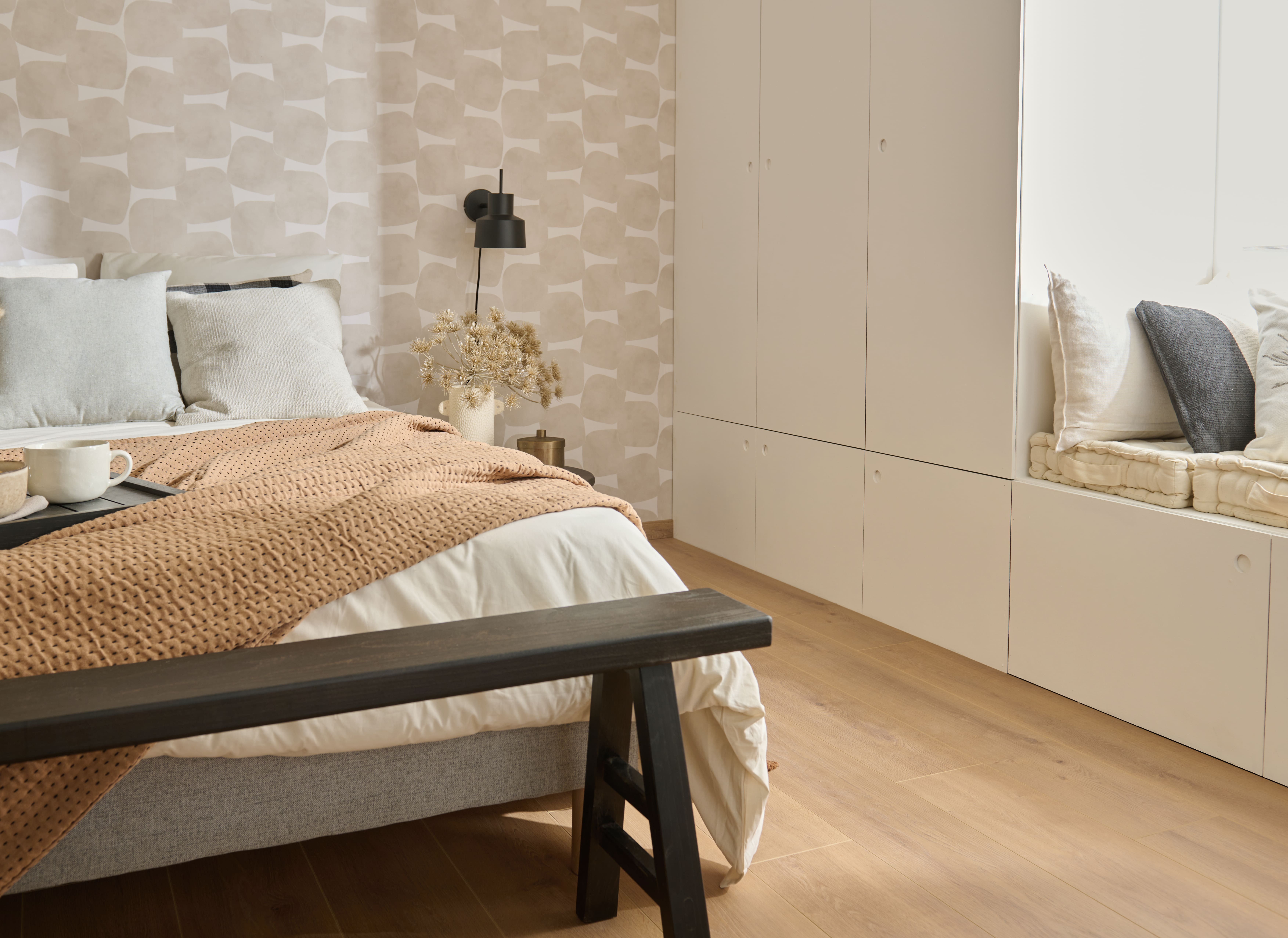 côté pièce de nuit