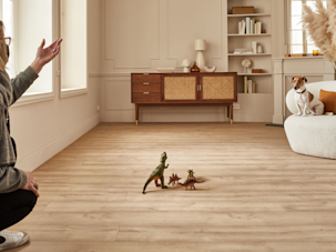 Quel parquet choisir avec un chien ?