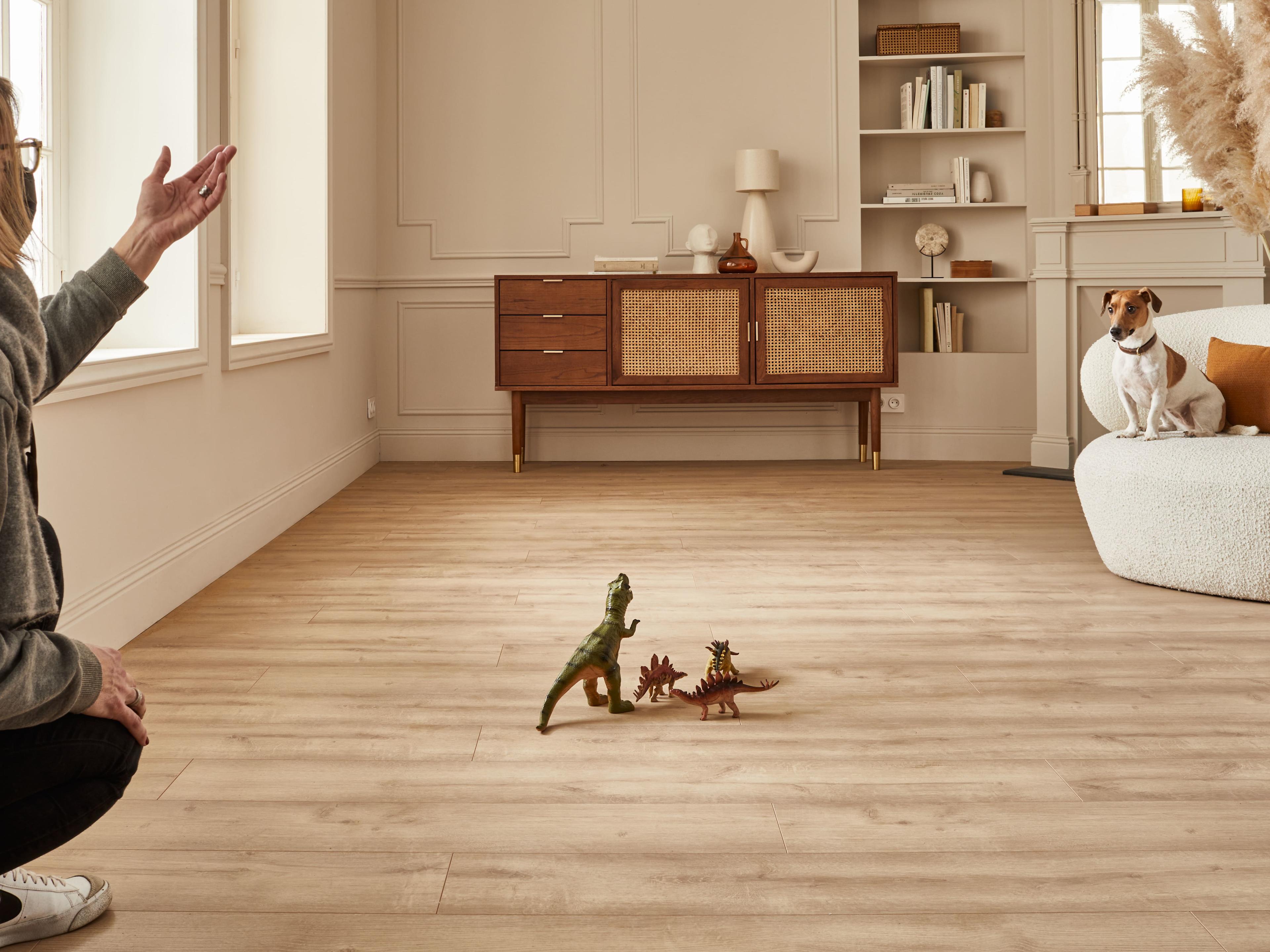 banner quel parquet choisir avec un chien
