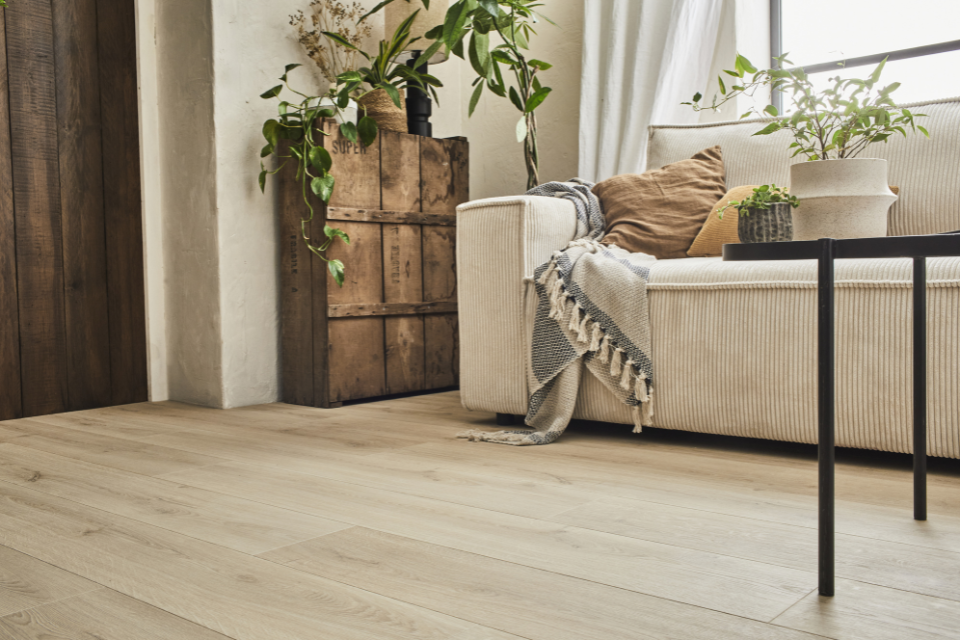 matières chaleureuses et confortables