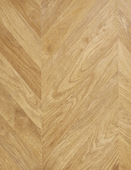 Sol stratifié Point de Hongrie bois miel, dalle 29,34 x 118,4 cm